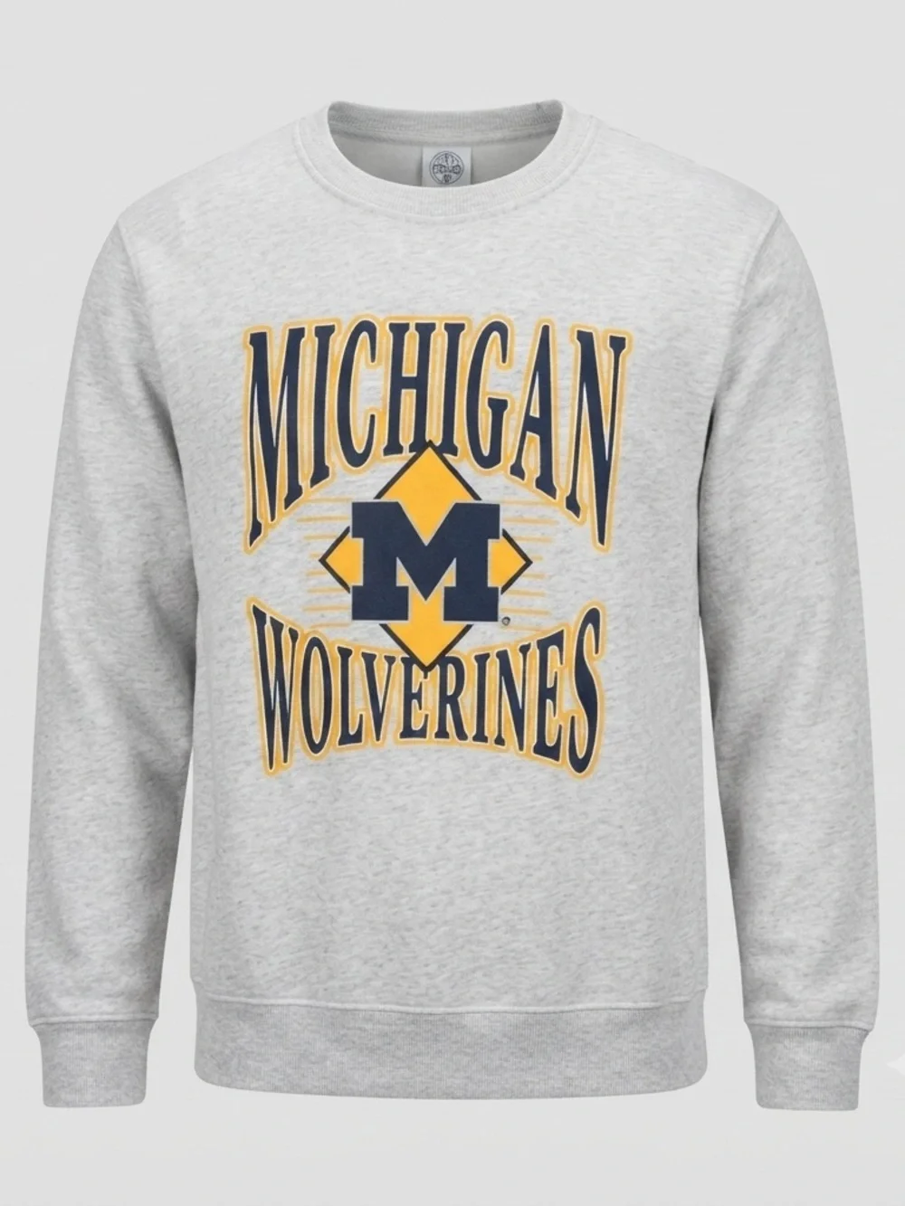 NWT Michigan Wolverines Youth Large 12/14 Fleece Crewneck Sweatshirt